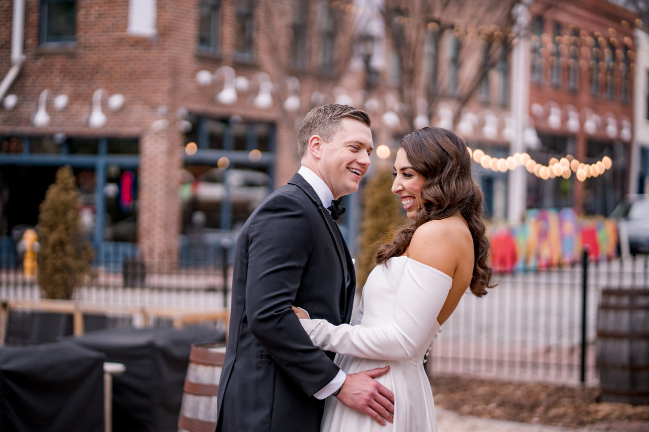 February Wedding at Market Hall Raleigh NC
