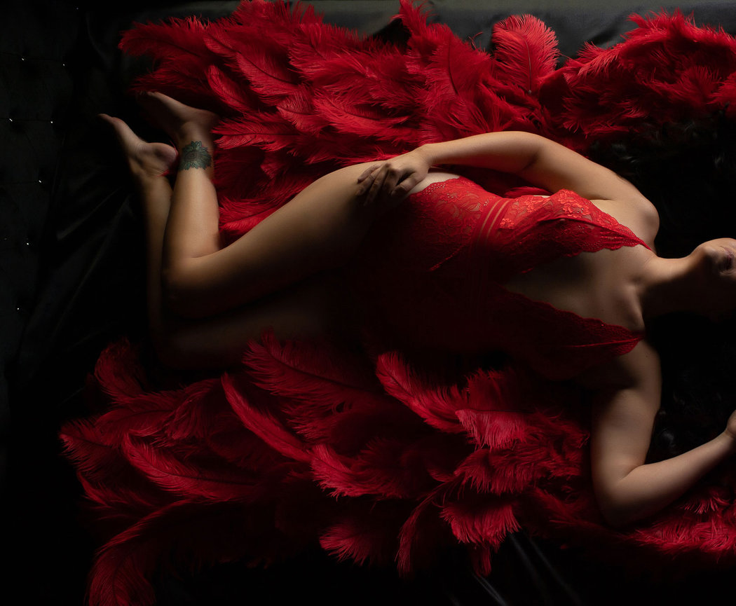 Mr. & Mrs. L's Couples Boudoir Session