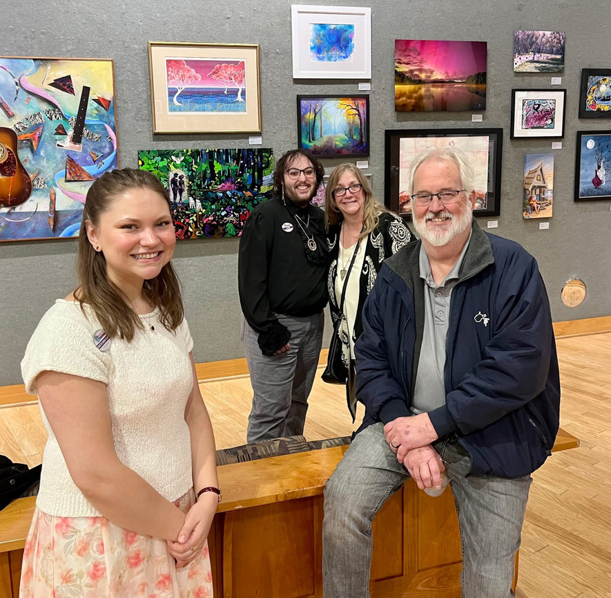 Huntington Musuem Of Art TSAA Biennial  Show Opening