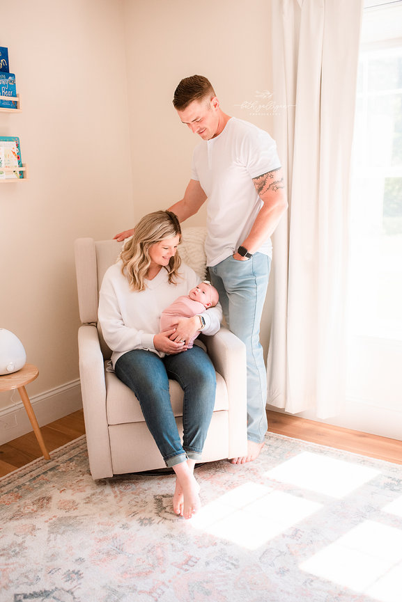 M's 4th Of July Cake Smash With Beth Galligan Boston First Birthday Photographer