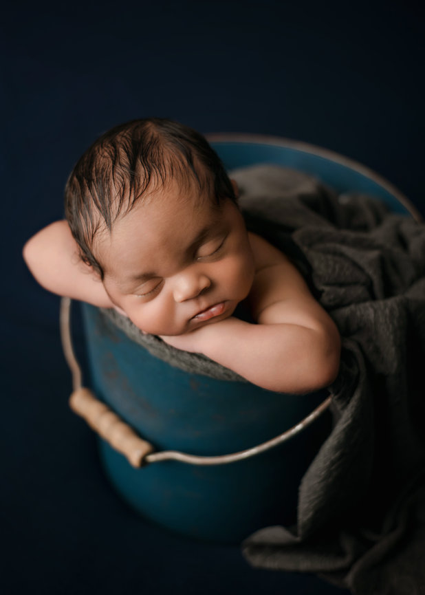 Jonah's Wrapped Newborn Session