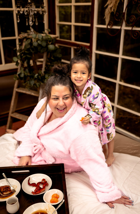 Embracing the Glow: A Maternity Boudoir Session in Arlington, TX