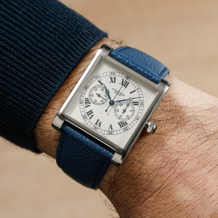 Cartier tank online monopoussoir