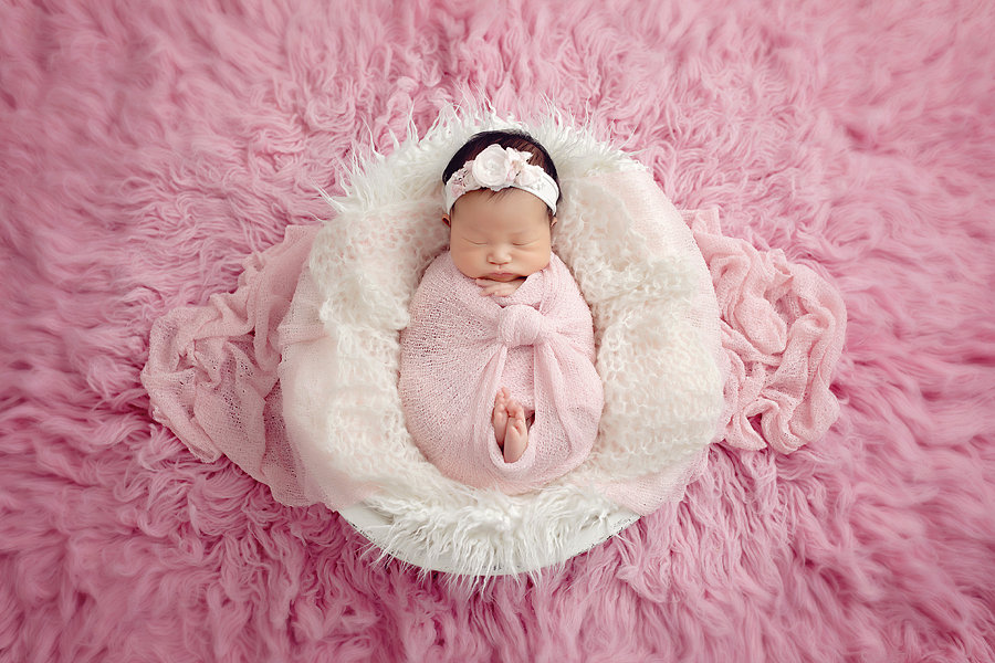 Beautiful newborn baby boy, Santa Monica Newborn Photographer