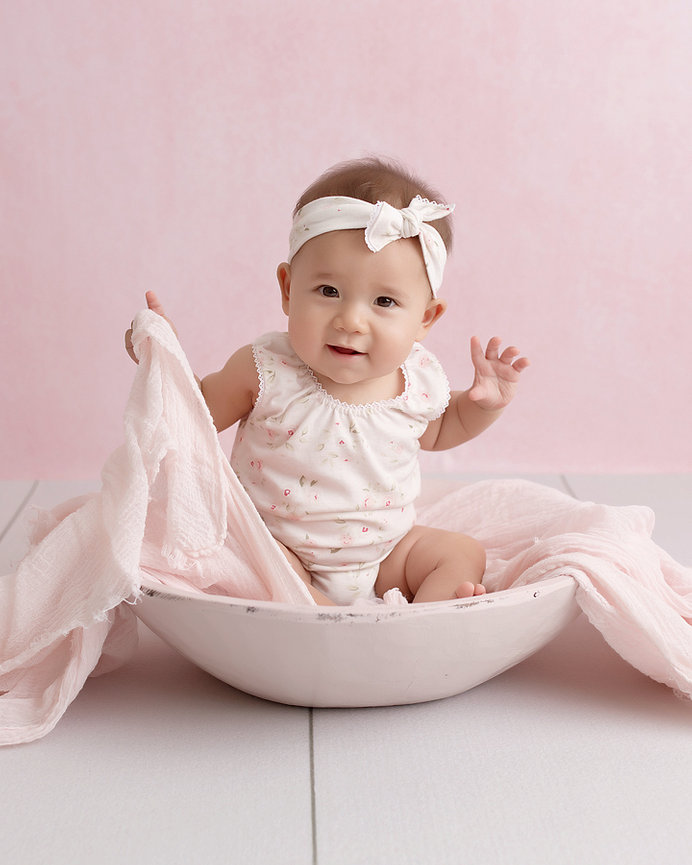 Baby Milestone Photography by Maxine Evans