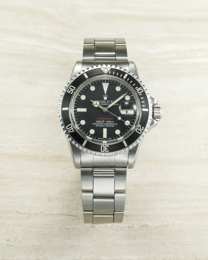 Rolex Submariner 1680 Red Sub MK V 1972