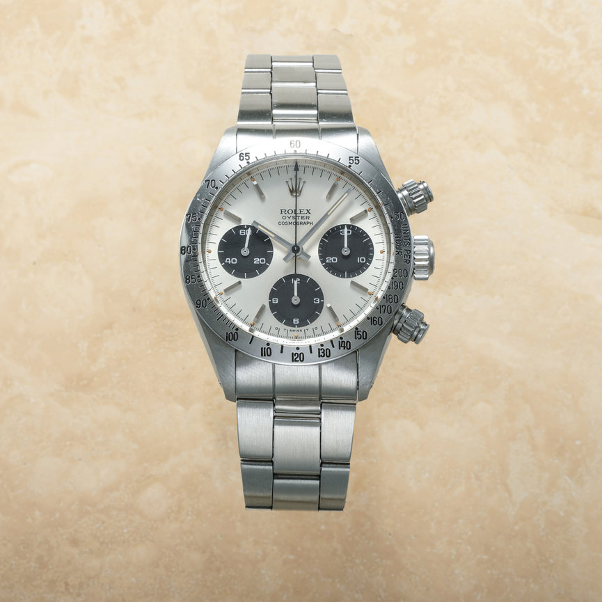 Rolex Daytona 6265 Silver Sigma Dial 1975