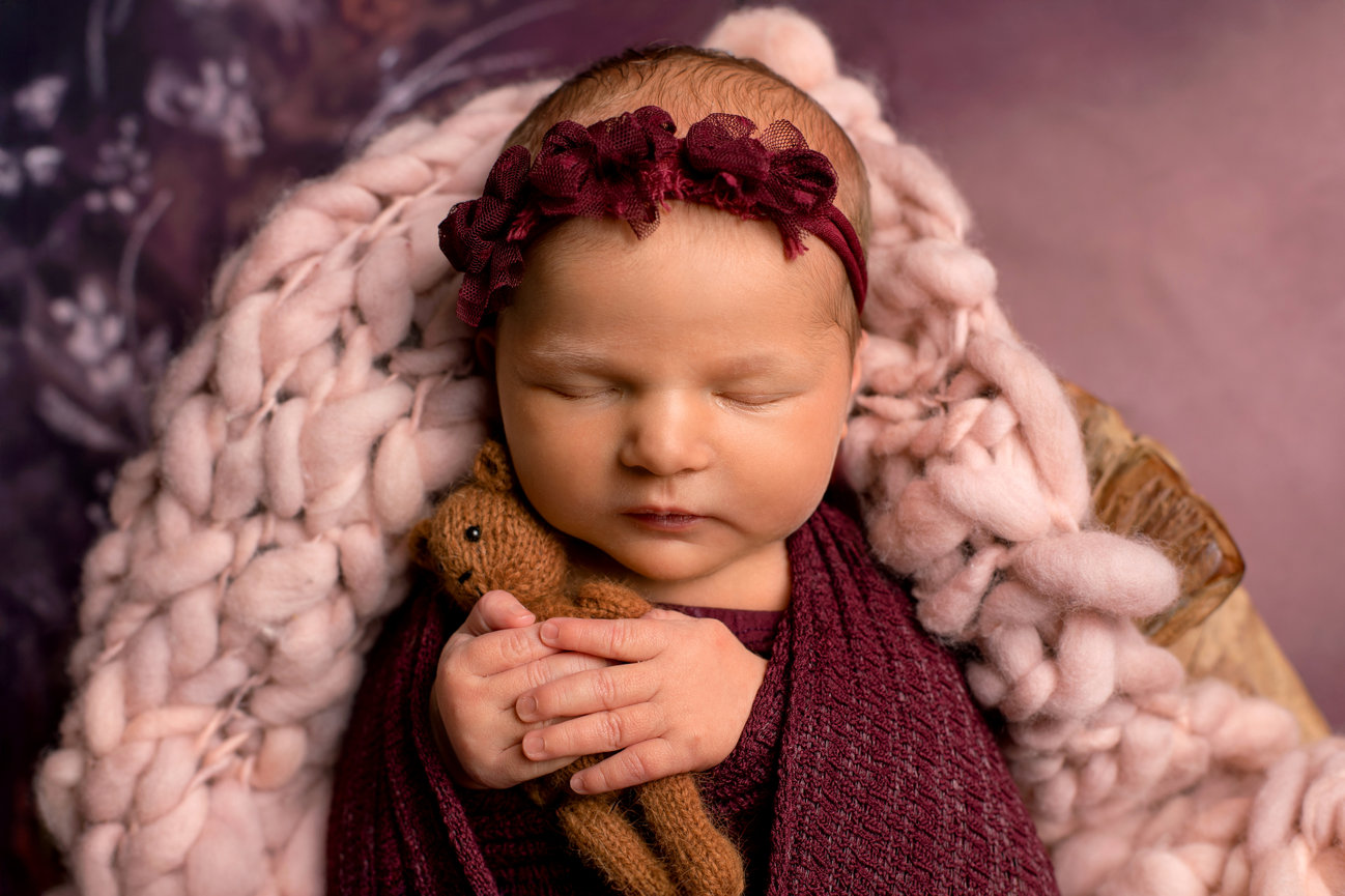 Hailee's Studio Maternity Session - Augusta, Wisconsin