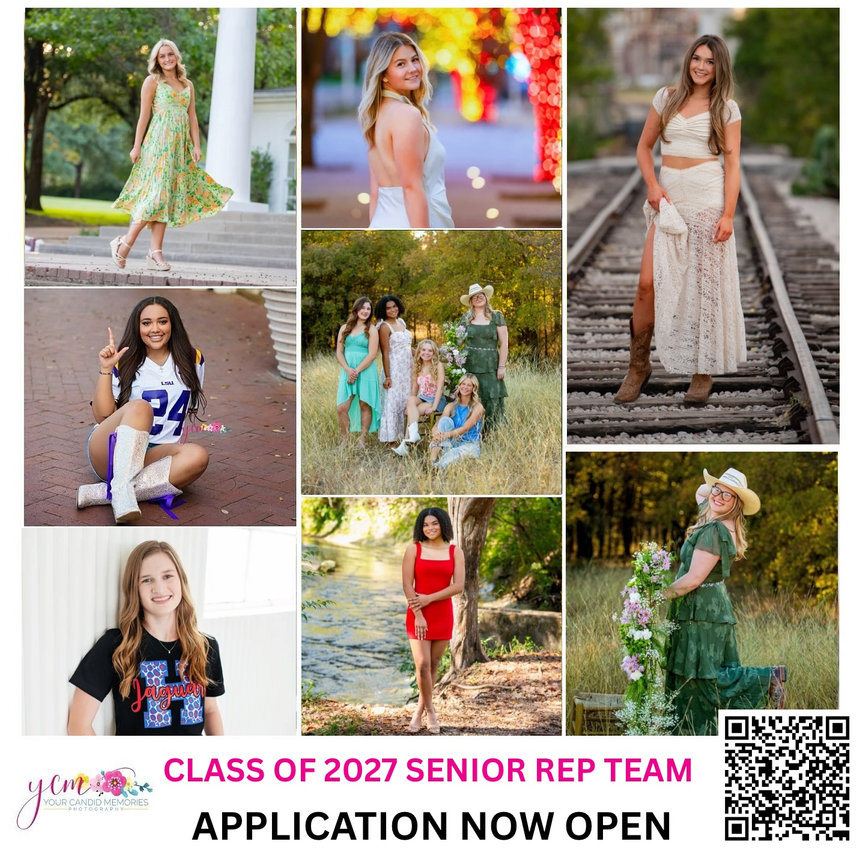 Class of 2027 Senior Rep team!