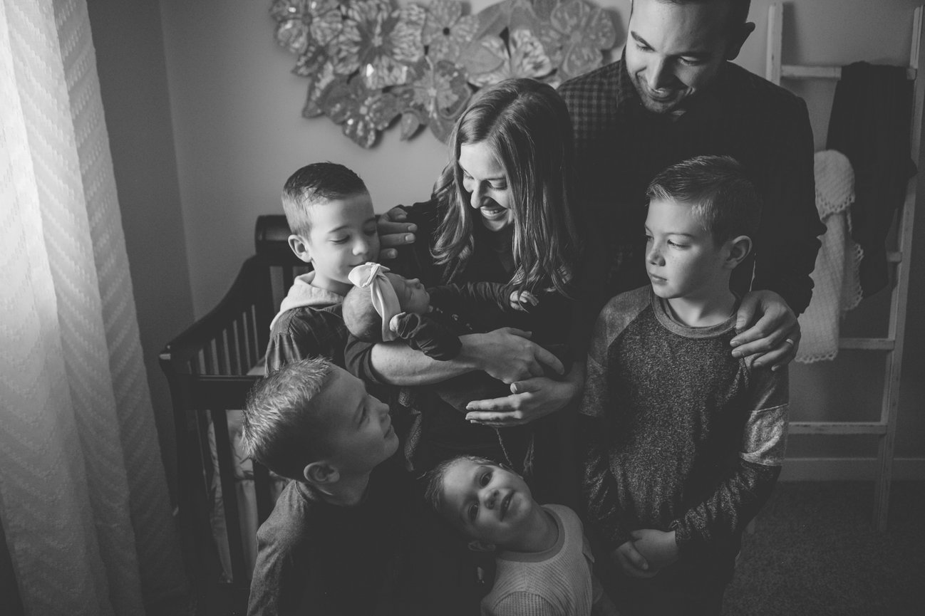 Mamma With Child & full house