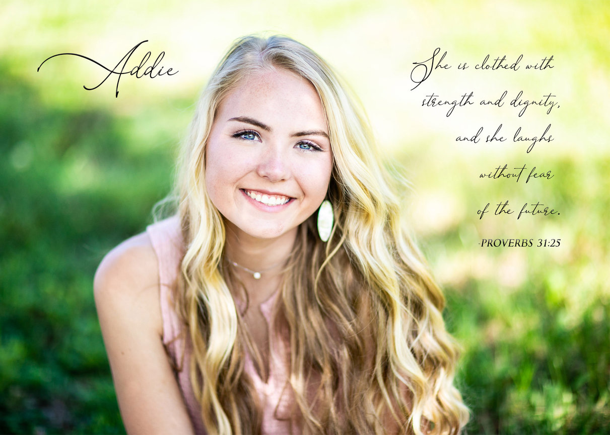 Senior invitations - custom