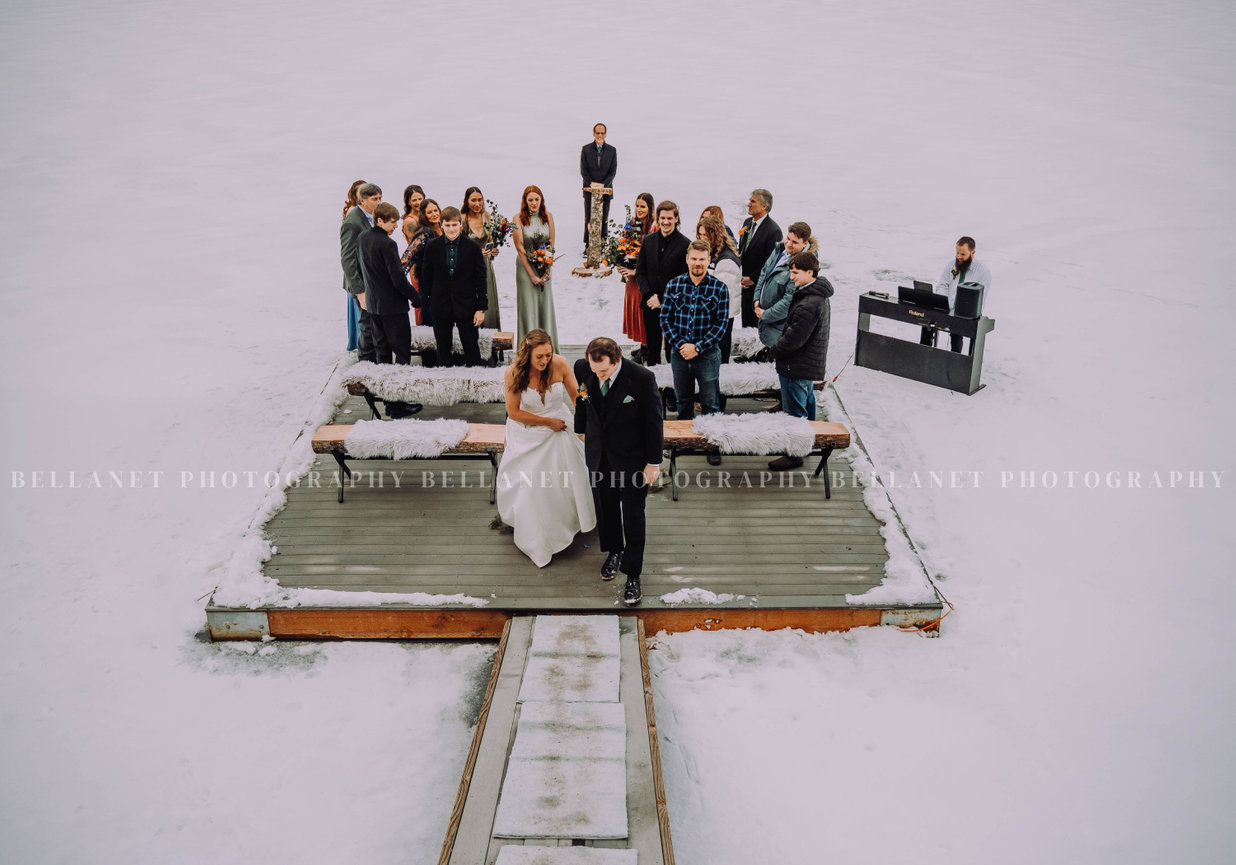 Nick and Eva Sweet Water Hollow Salmon Idaho Idaho Wedding
