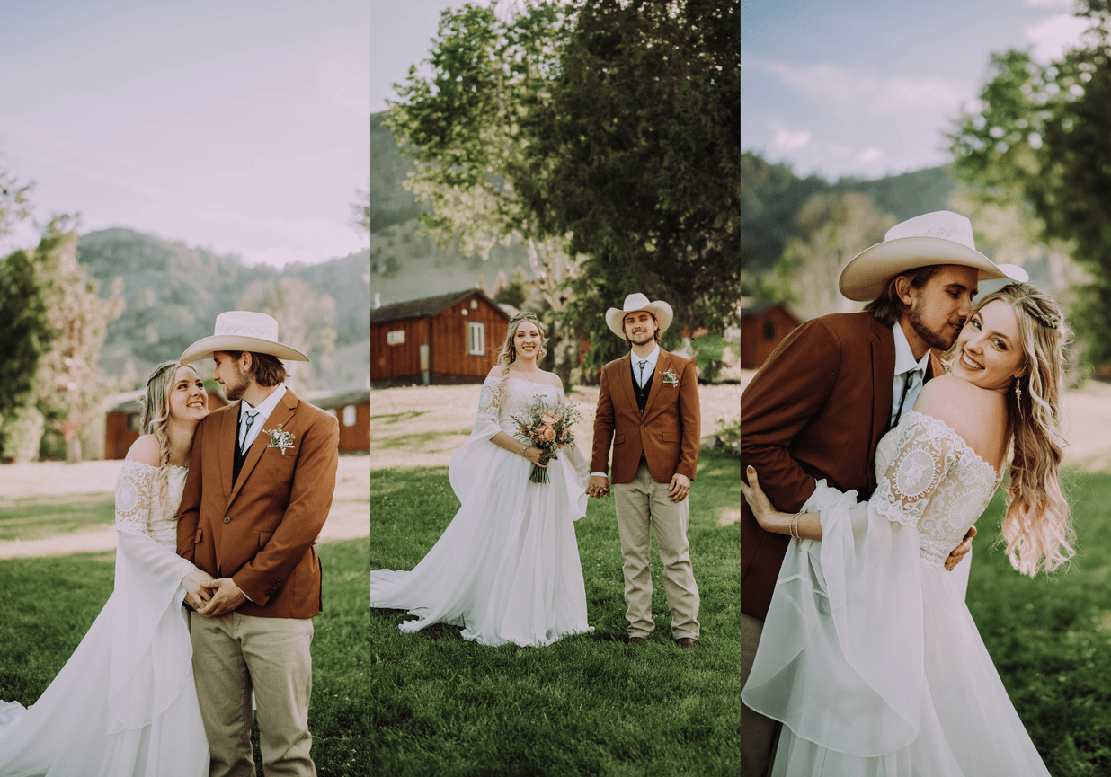 Nick and Eva Sweet Water Hollow Salmon Idaho Idaho Wedding