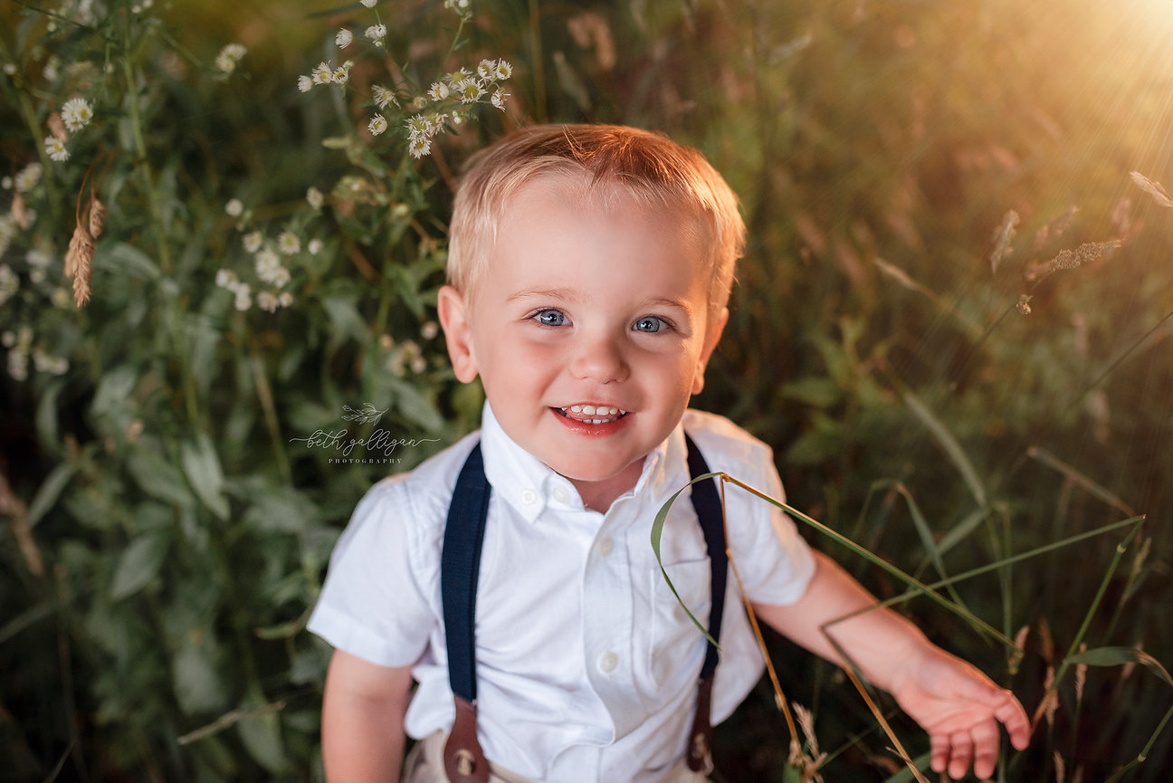M's 4th Of July Cake Smash With Beth Galligan Boston First Birthday Photographer