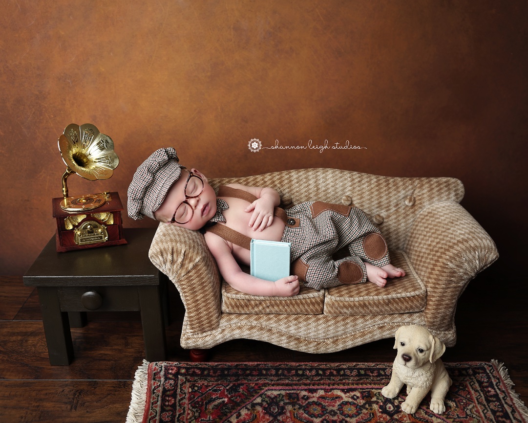 Handsome Chase - Roswell Newborn Baby Photographer 