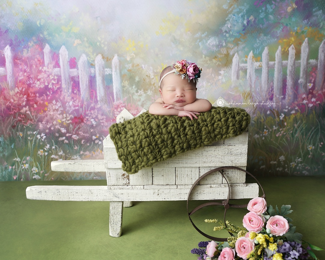 Beautiful Shanaya - Norcross Newborn Baby Photographer