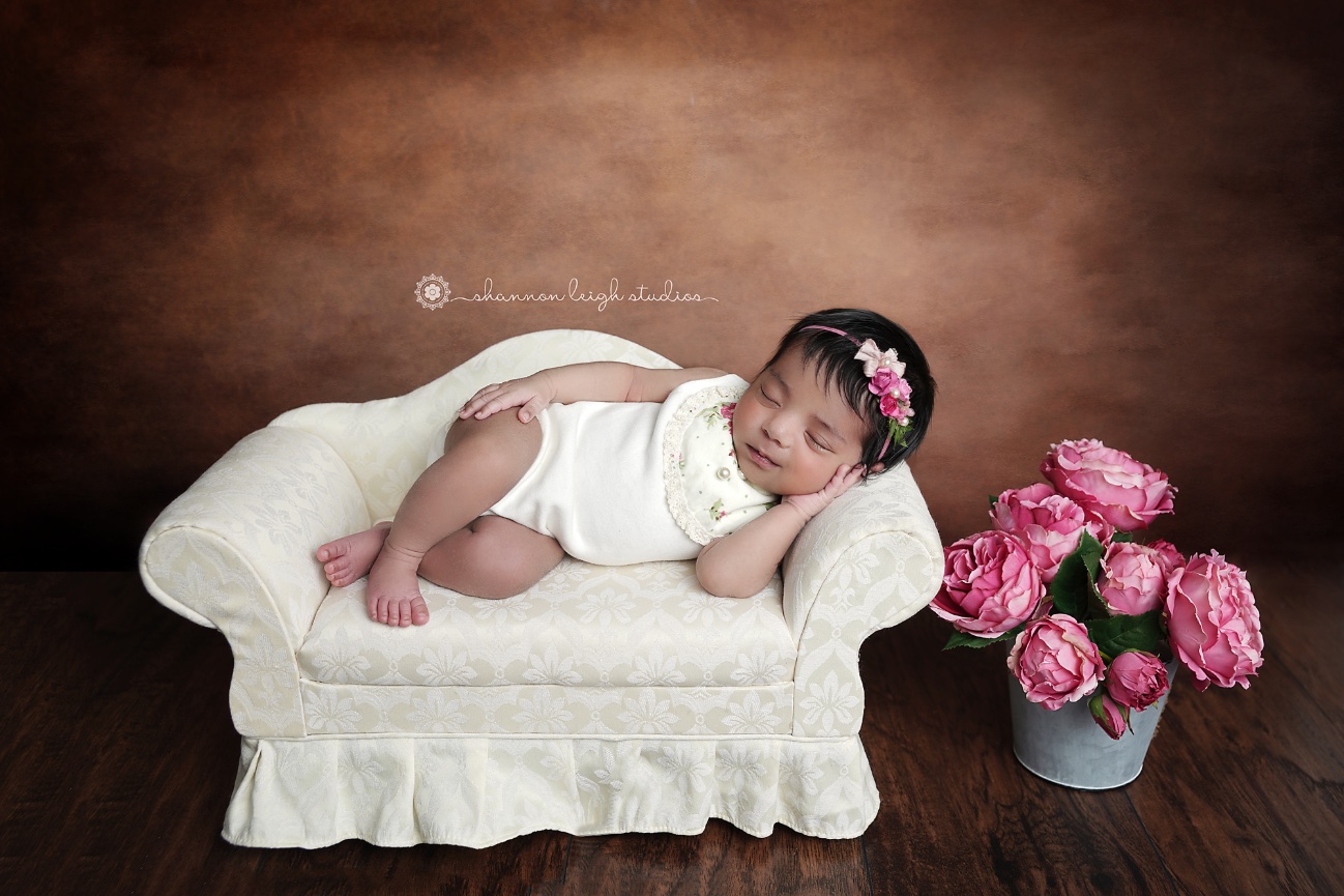 Gorgeous Jayla - Cumming Newborn Baby Photographer 