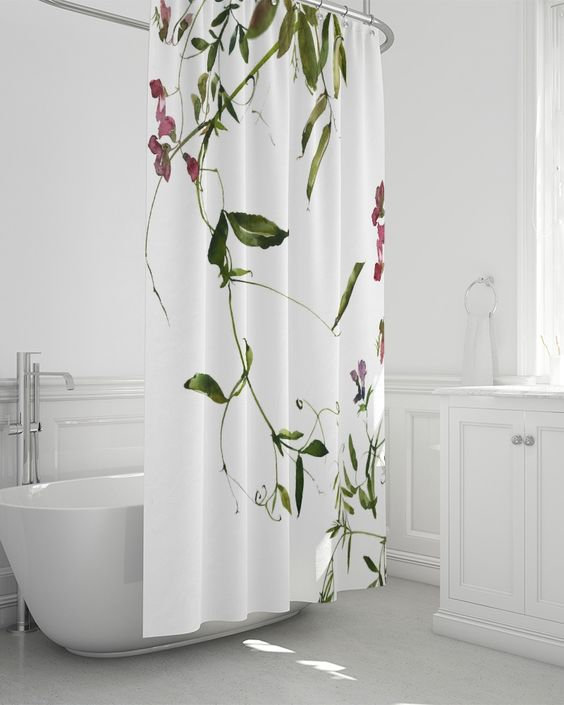 Shower Curtains Endless Summer Collection Bloom by Tina Delia