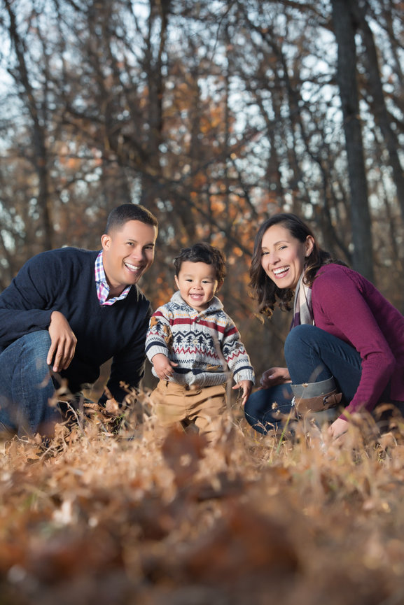 Family photographers for Autumn family photos in Washington DC