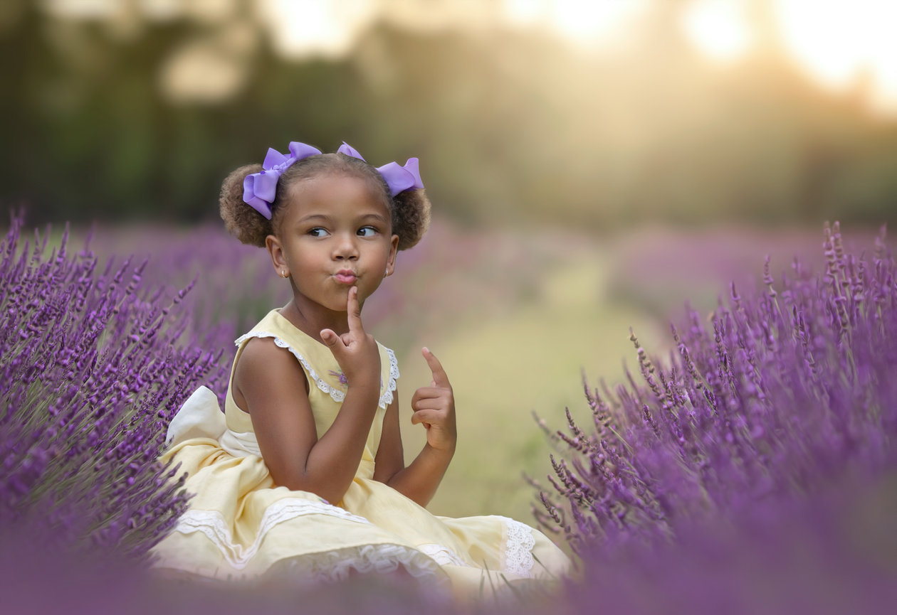 Jewel at Sunshine lavender field