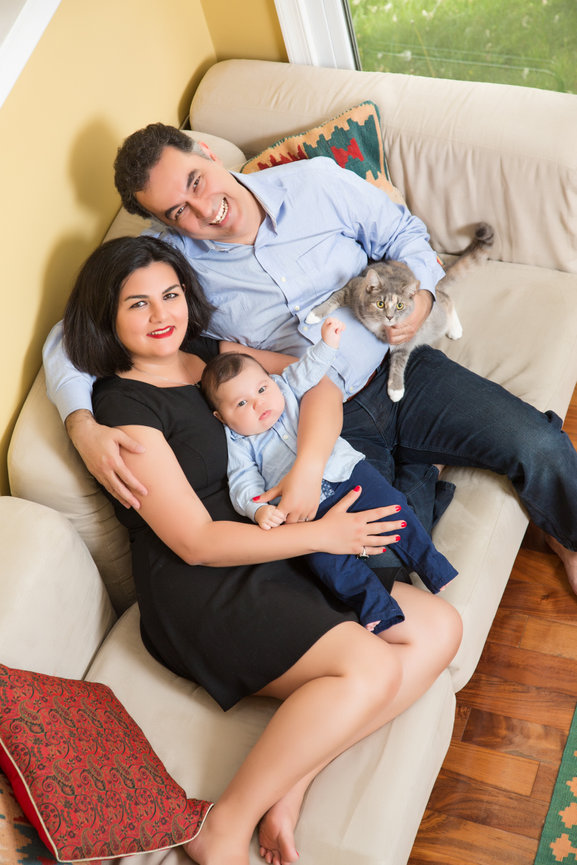 Germantown Newborn Family Photoshoot
