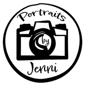 Portraits by Jenni Logo