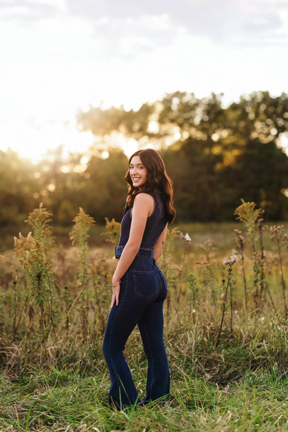 Authentic senior photography for clients looking for standout portraits in Staunton, Illinois.