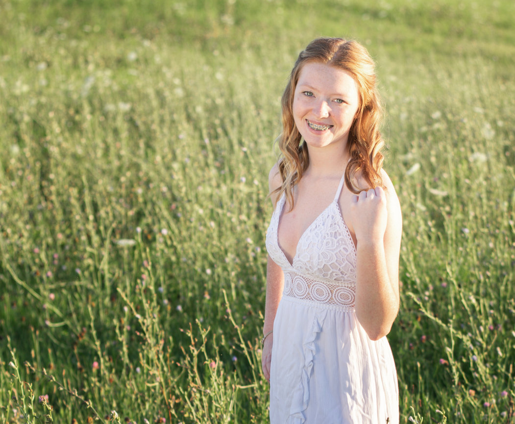 Parkview High School Senior Portraits in Orfordville Life in Pink
