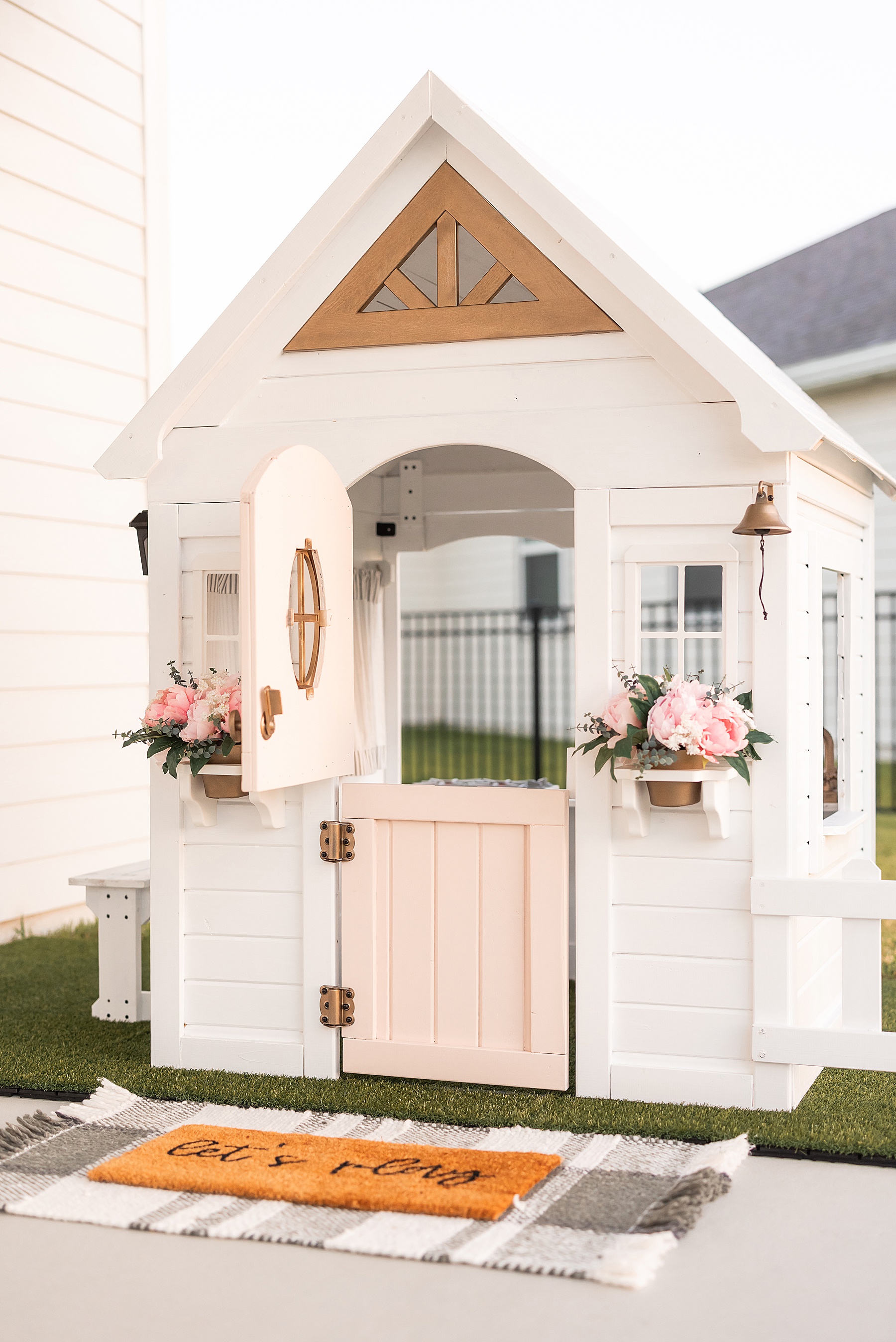 kids backyards discovery playhouse makeover wayfair