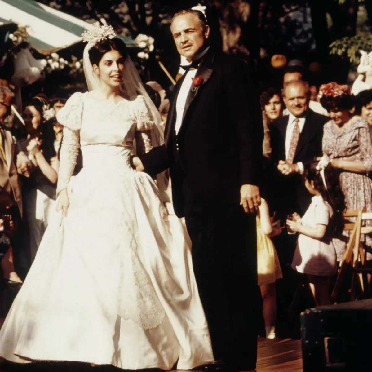 the godfather wedding dress