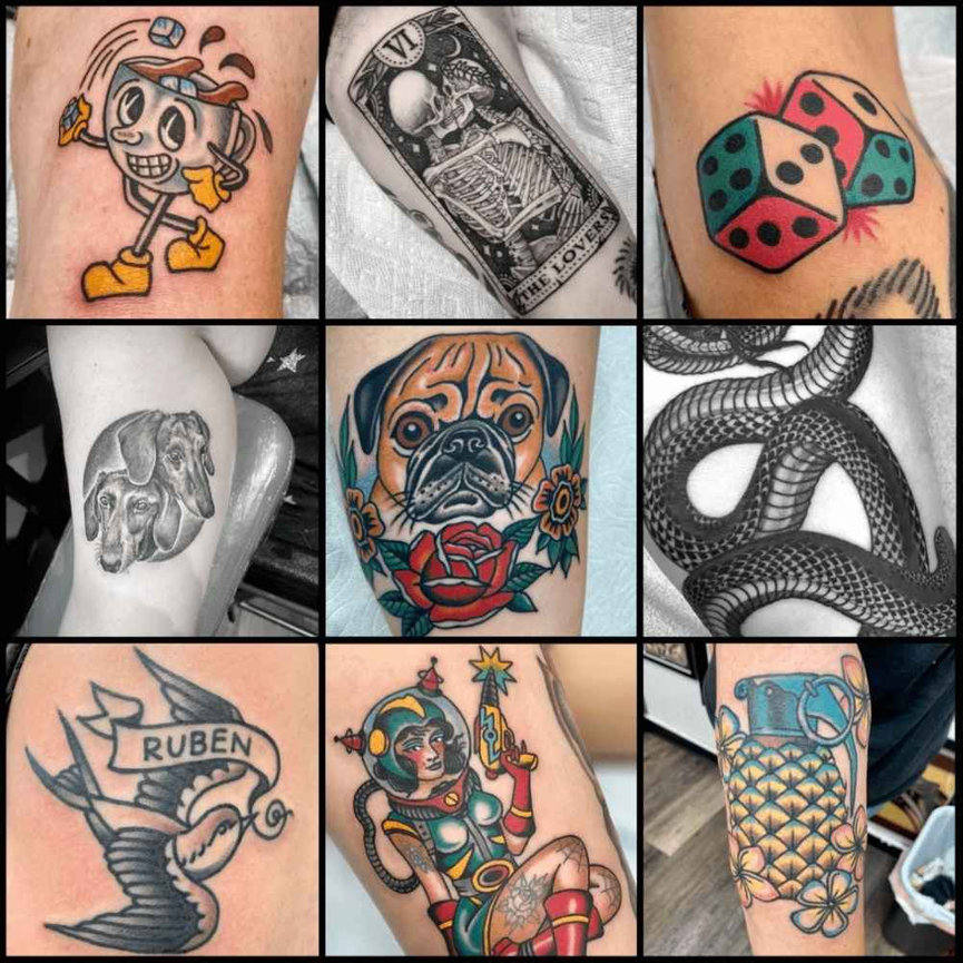 Discover stunning black and grey and American traditional tattoo designs at Torch Tattoo in Anaheim, named on of Orange Counties best tattoo shopsi’m