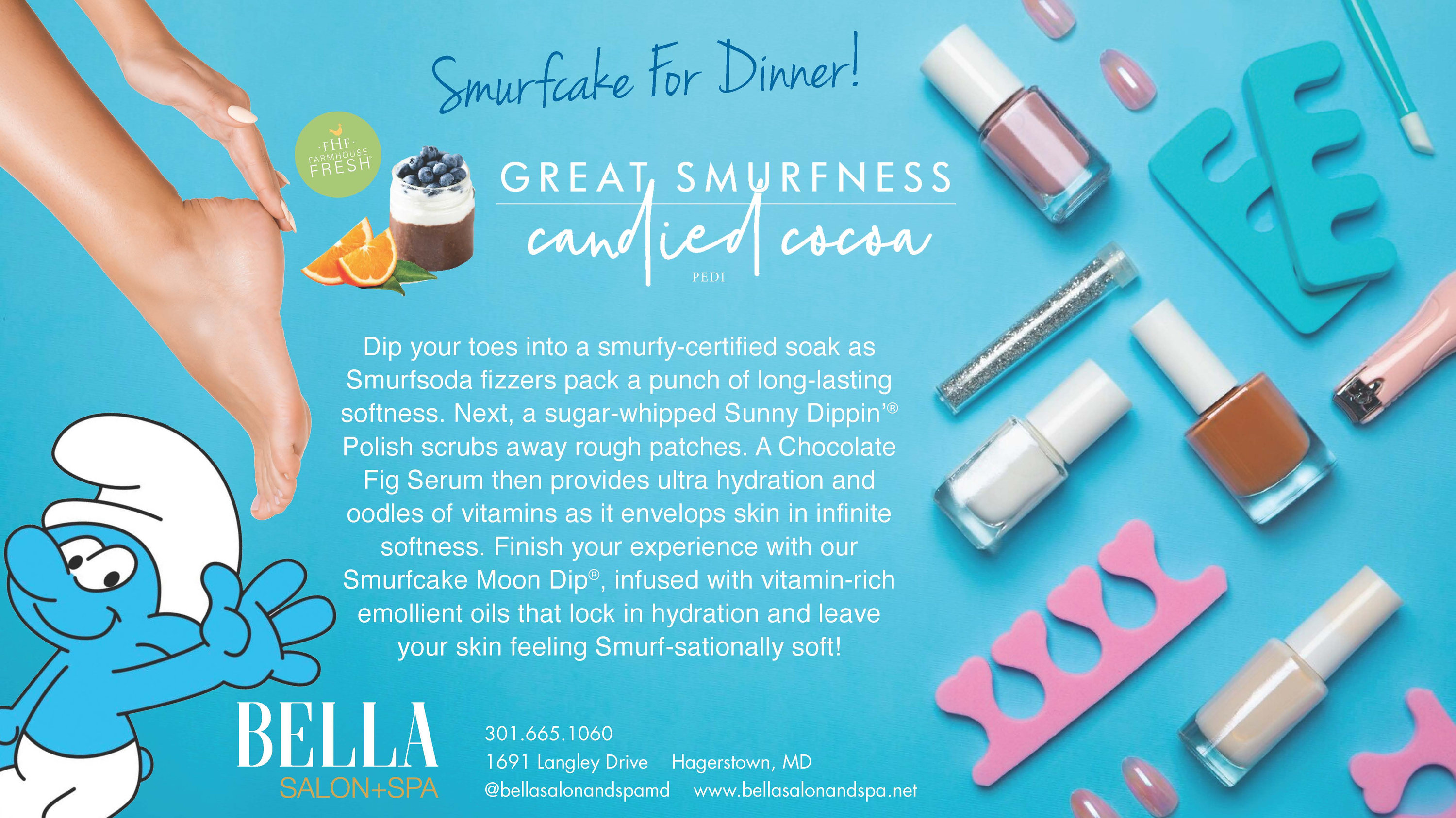 Great Smurfness! - Bella Salon and Spa