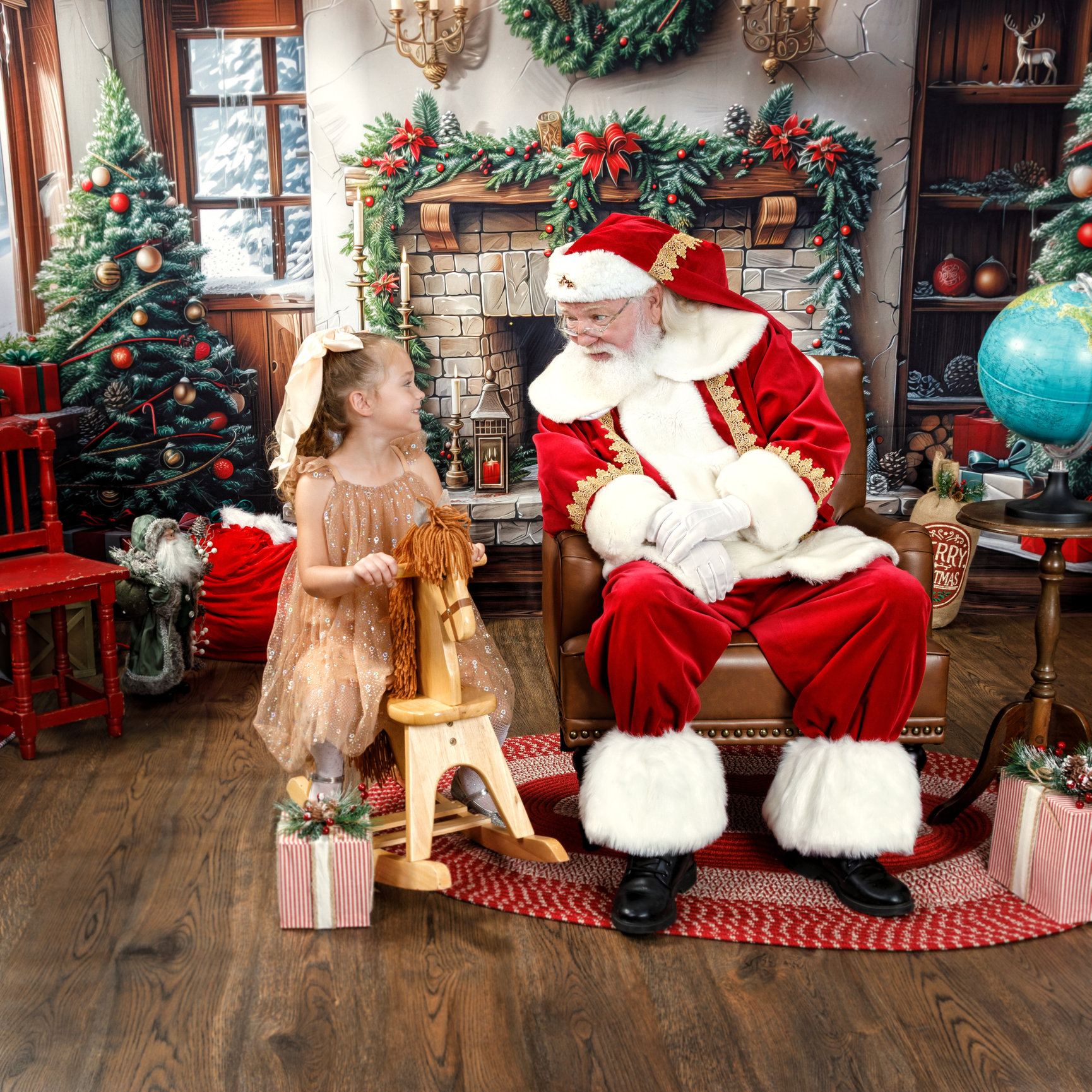 Santa Appearal Magical Santa Portrait Experience