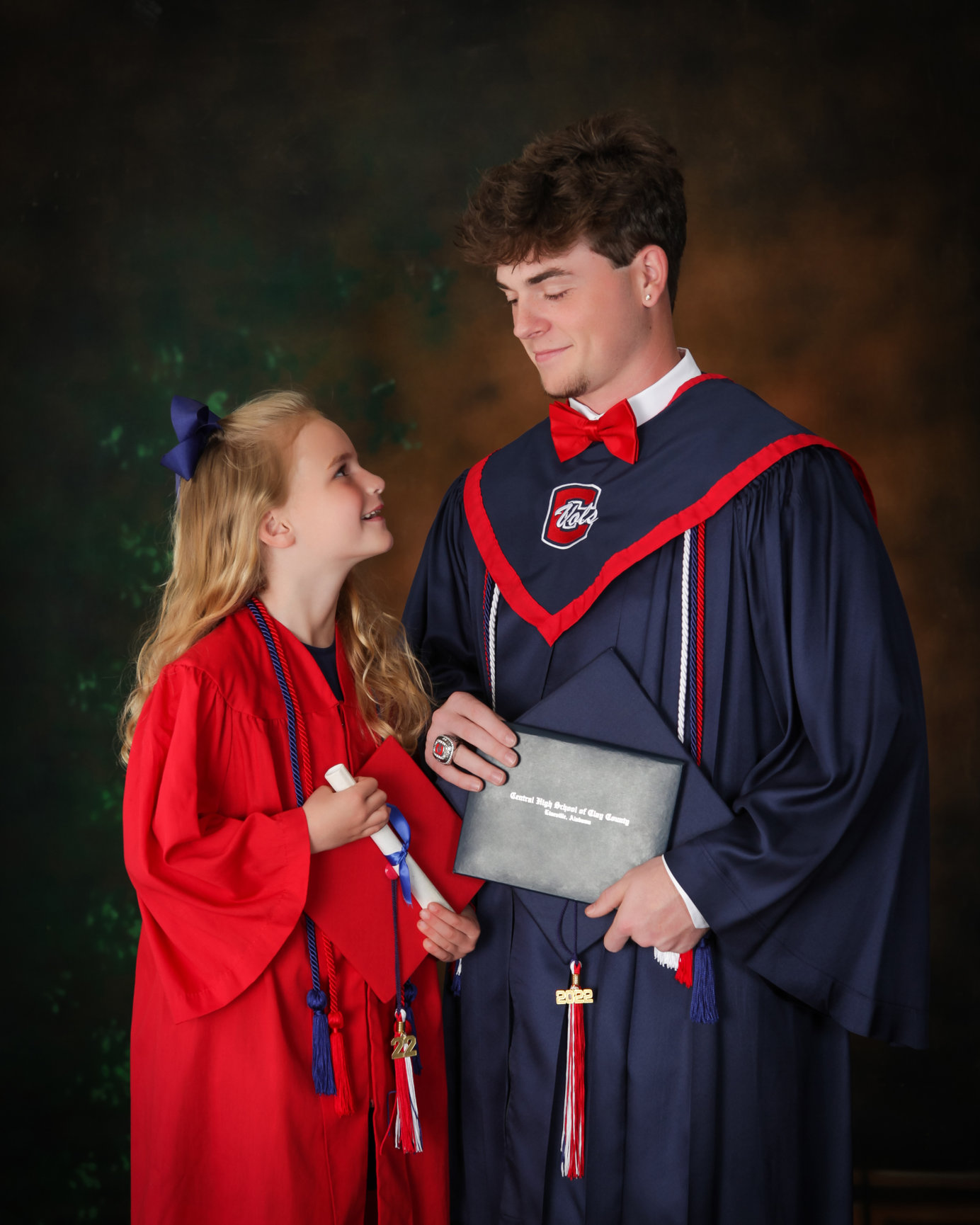 Kids Cap & Gown Heart's Desire Photography