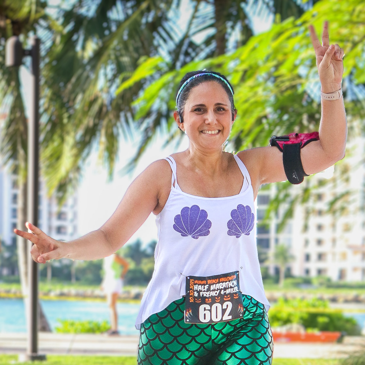MIAMI BEACH HALLOWEEN HALF MARATHON & FREAKY 4MILER 2021 JP Pedicino