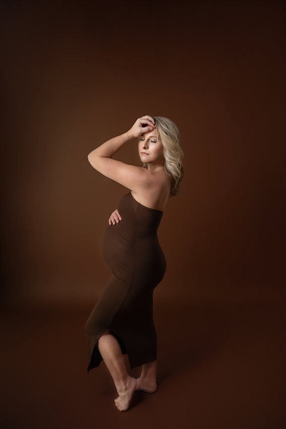 deiji studios brown dress The Bow Dress main image 0