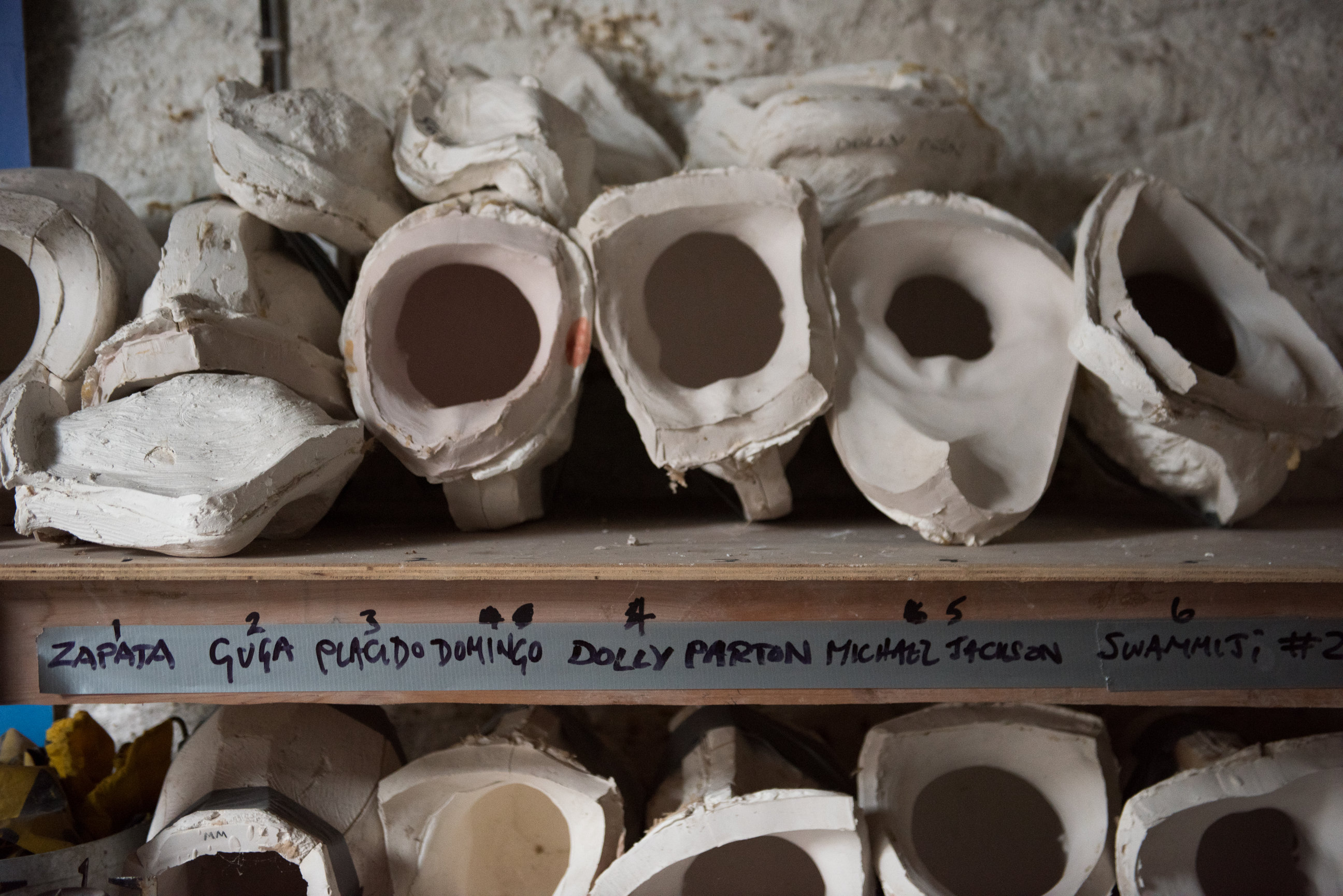 Mike Wade Wax Sculptor Katharine Davies Photography