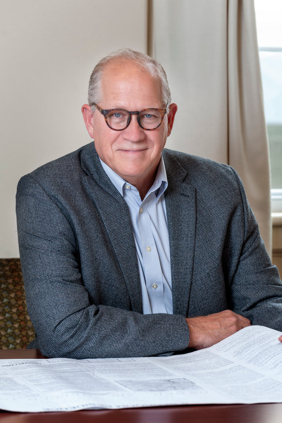 Older white male with glasses, male business portrait, Photography by Heather Raub of FrontRoom Images