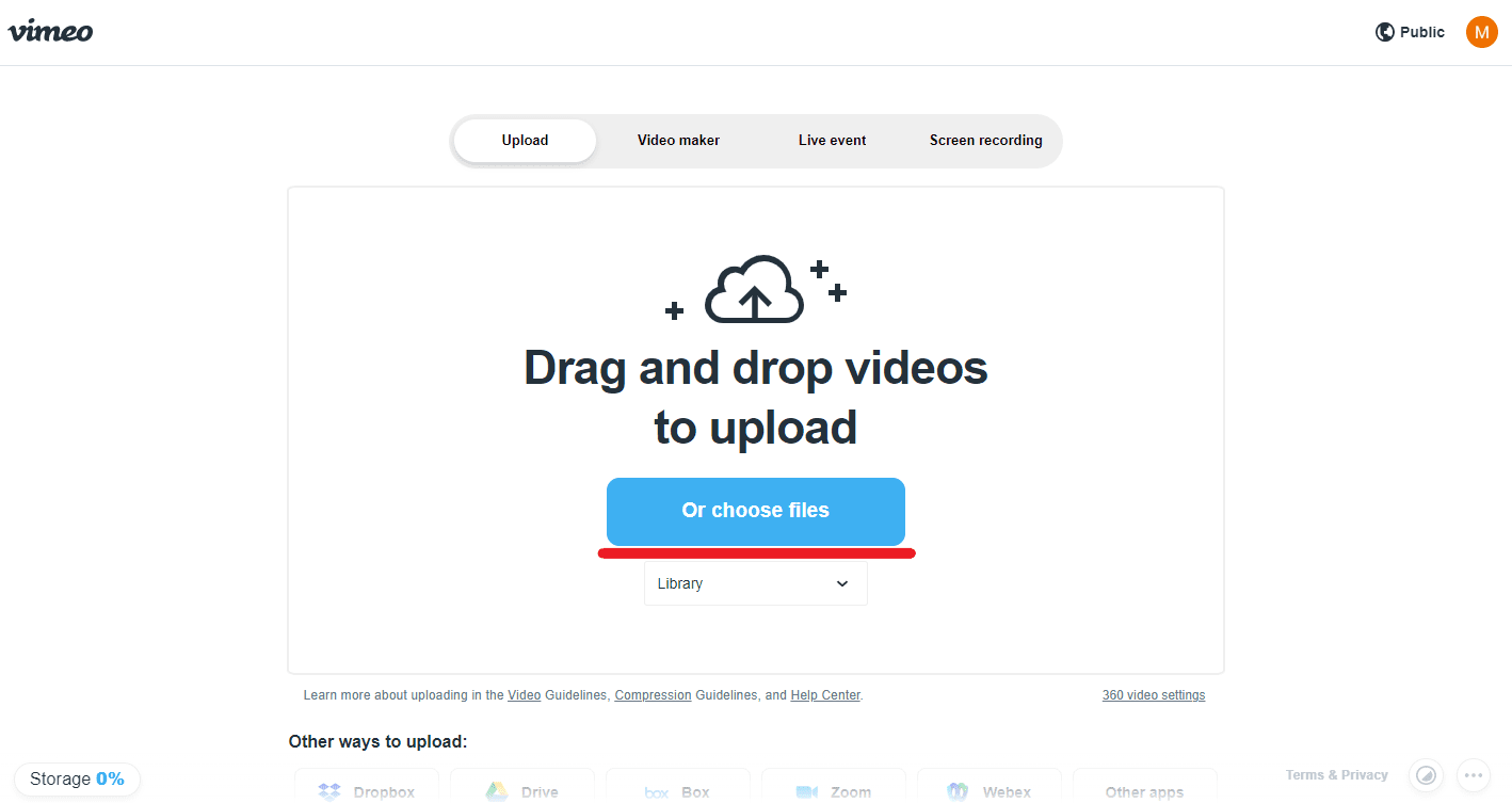 How to Upload a Video to Vimeo - PhotoBiz Knowledge Base