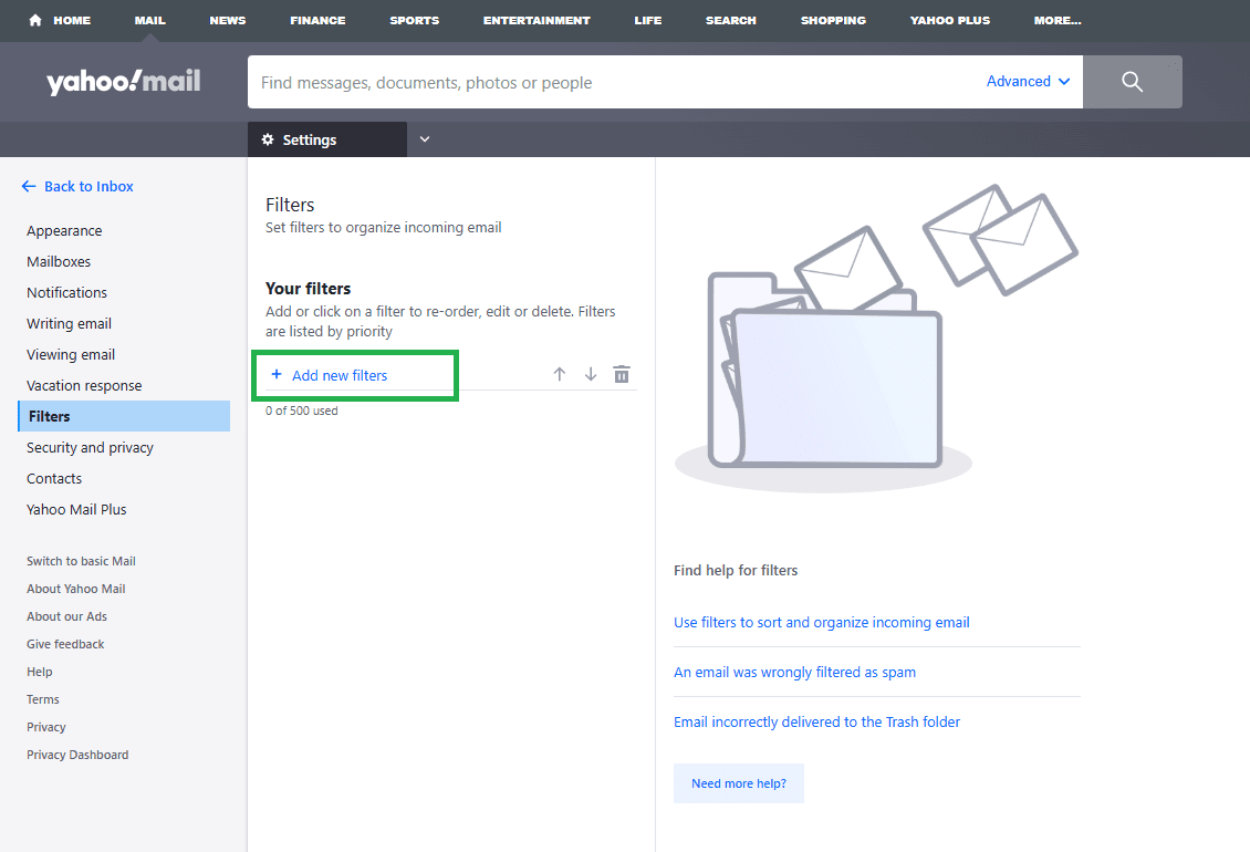How To Make Sure I Get My Notifications in Yahoo Mail - PhotoBiz ...