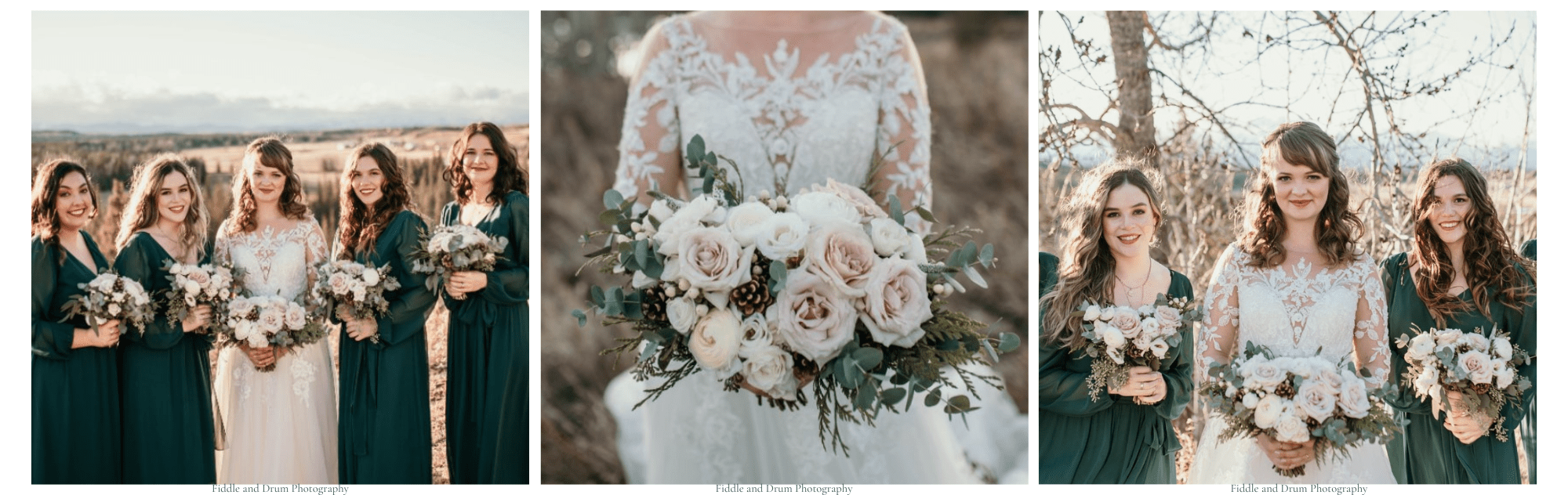 Winter Bridal Bouquets, image size:2000x632
