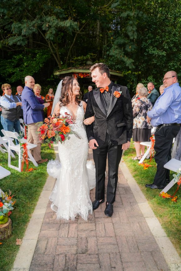 Garden Wedding - Gatlinburg's Little Log Wedding Chapel