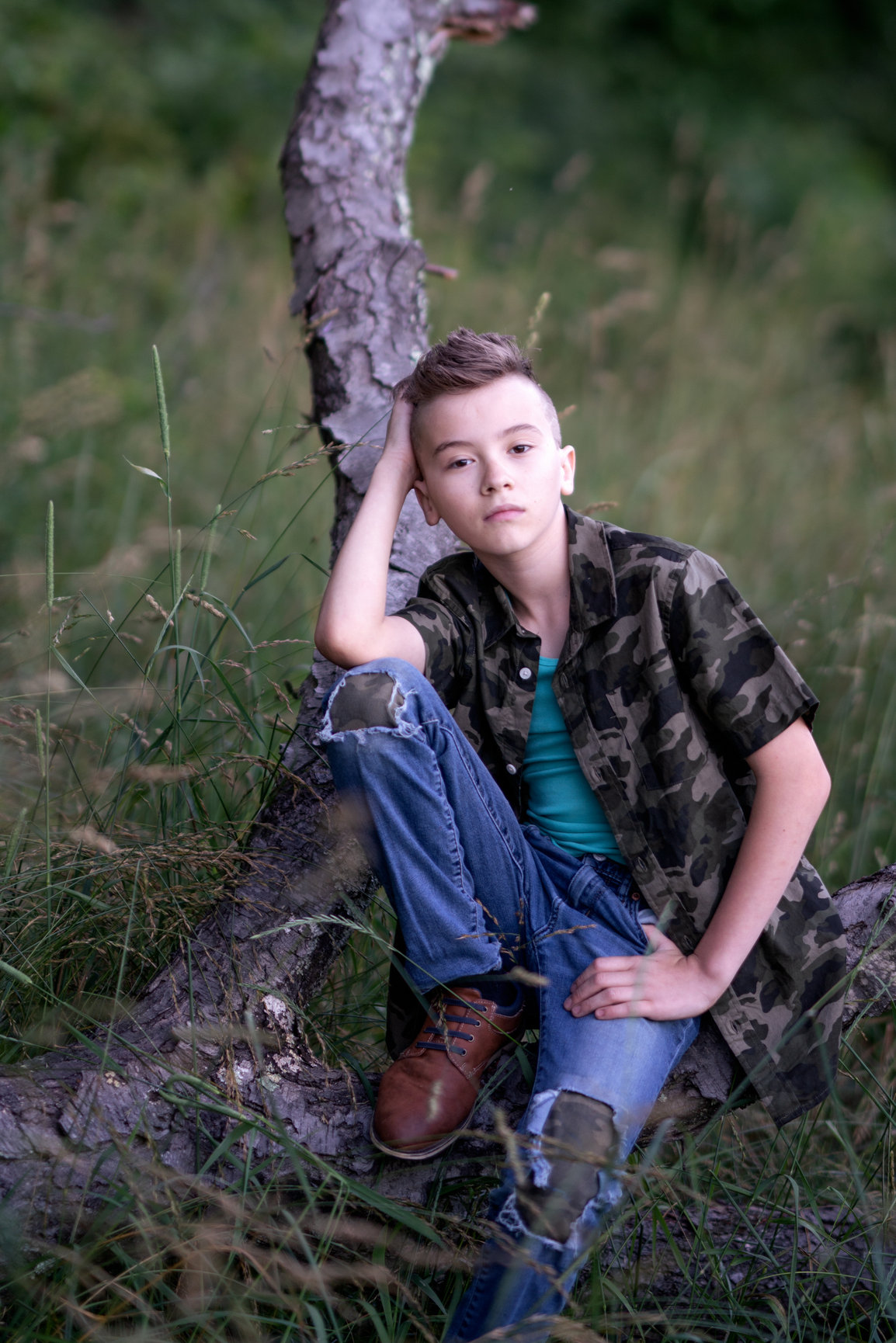 Cranberry Township Photographer creates a photo session for 11 year old