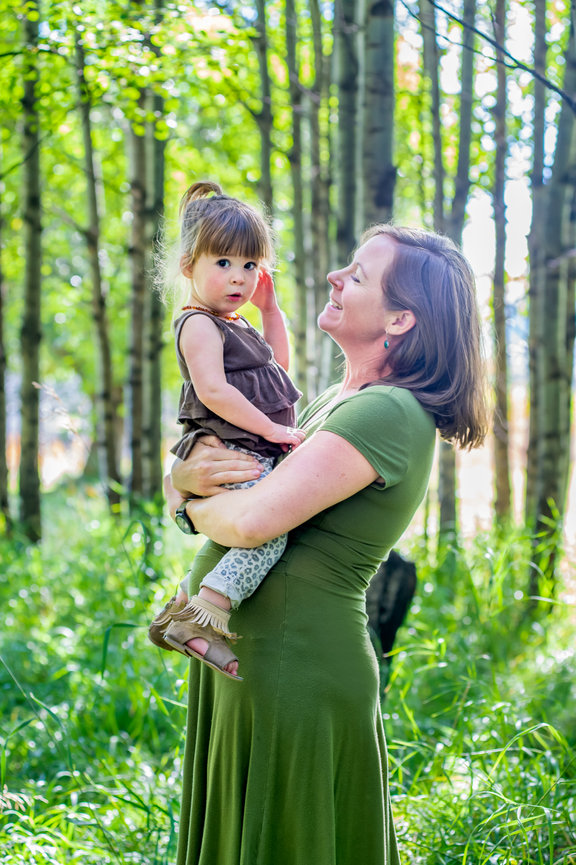 family photography session in Bozeman Montana at Glen Lake Rotary Park