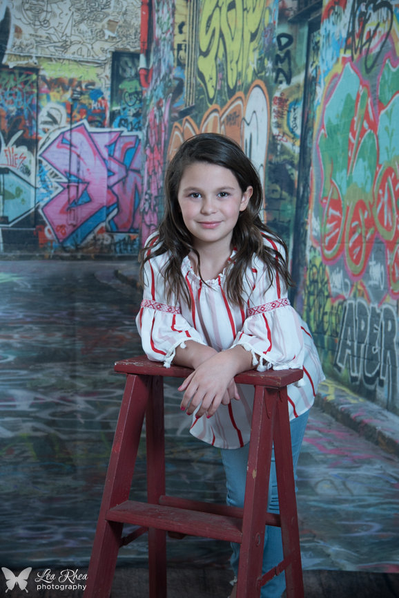 Tween Photo Session in studio