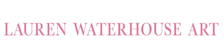 LAUREN WATERHOUSE ART Logo
