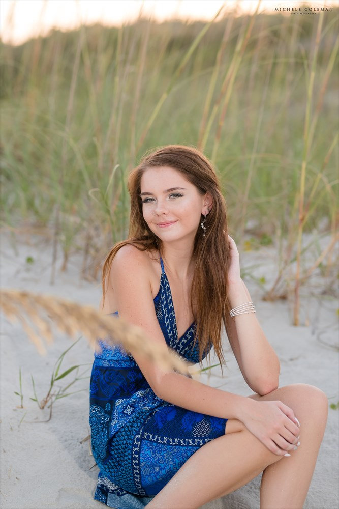 Senior Portrait Session at Huntington Beach State Park with Kristina ...