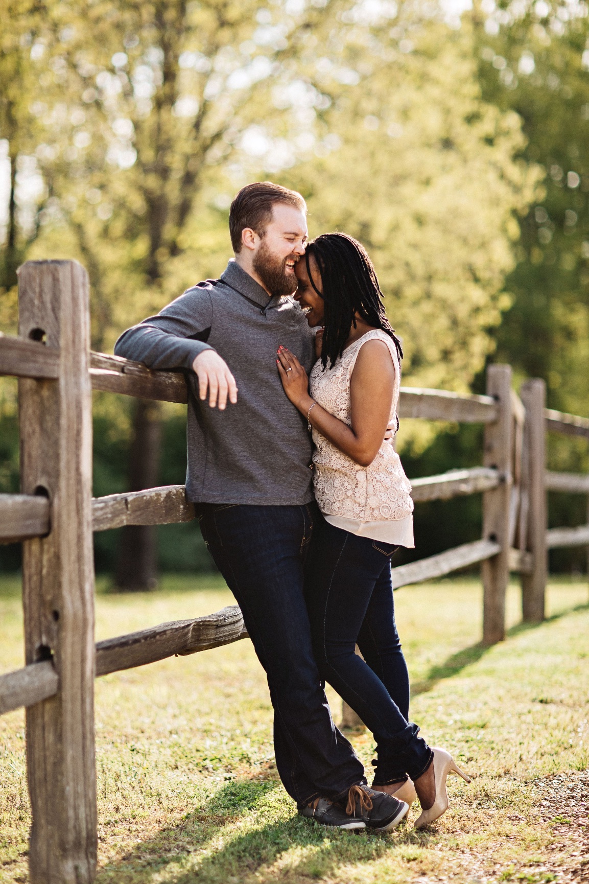 Brigitte & Joshua: A Heartwood Hall Engagement Session - Kevin Barre ...