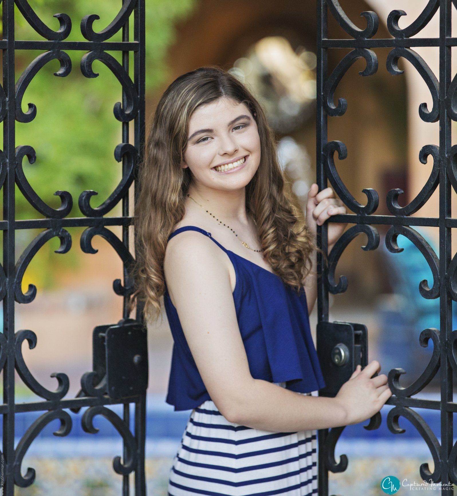 Keeleys Senior Portrait Shoot At The Royal Palms Captured Moments By Rita And Co 