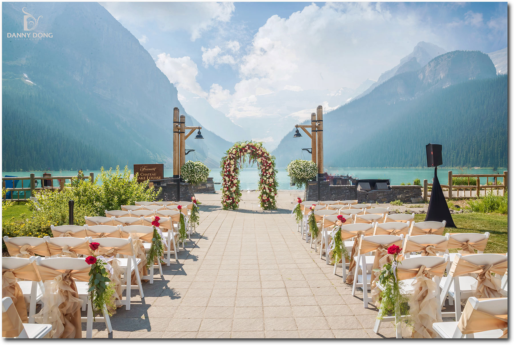 Fairmont Chateau Lake Louise Wedding Sherry Frank Banff Canada